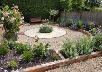 Landscape Design Brighton. Victorian sunken garden