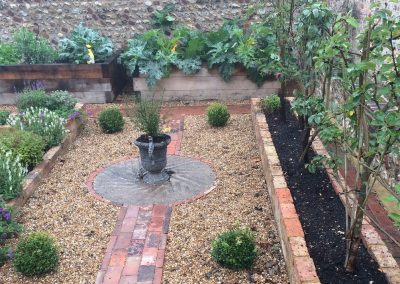 Victorian walled garden, Pyecombe Jack Windmill